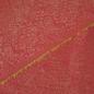Preview: Futterstoff Paisley Viskosemix koralle gelb